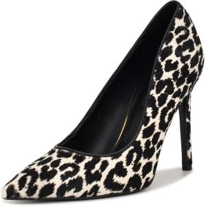 image:imageNine West Womens FreshBlackCream Leopard Multi 001