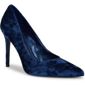 image:imageNine West Womens FreshDark Blue Velvet 400