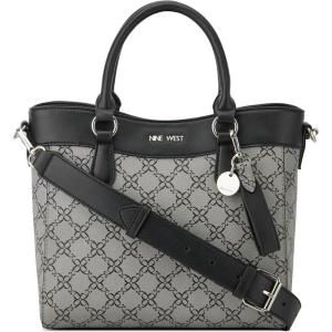 image:imageNine West Womens Lior SatchelGranite Logo
