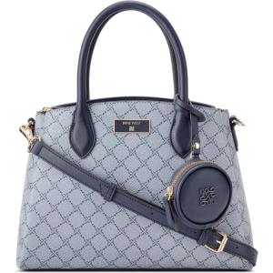image:imageNine West Womens Mary SatchelChambray LogoNavy