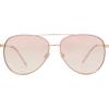image:imageNine West Womens Nala Aviator Sunglasses Pink 60 mm