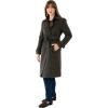 image:imageNine West womens Ah8481  Nine West Midlength Faux Wool CoatBrown Houndstooth