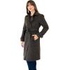 image:imageNine West womens Ah8481  Nine West Midlength Faux Wool CoatBrown Houndstooth