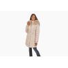 image:imageNine West womens Belted Puffer With Faux Fur Trim HoodMarble