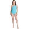 image:imageNine West Womens Textured Swim Separates  OneShoulder Tankini Top amp Matching BottomTankini Top Ocean