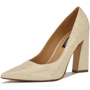 image:imageNine West Womens TamantCream Croco Patent 150