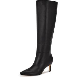 image:imageNine West Womens Lorthey Wide CalfBlack Leather 002