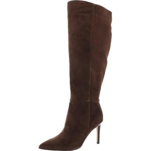 image:imageNine West Womens Richy Wide CalfDark Brown Suede 200