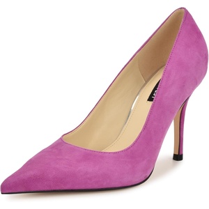 image:imageNine West Womens Gemmha PumpDark Pink Suede 650