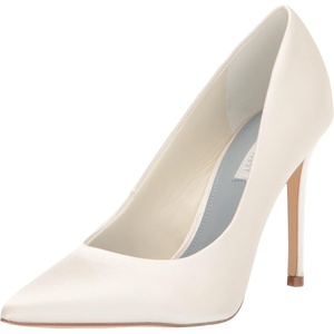 image:imageNine West Womens Fresh PumpIvory Satin