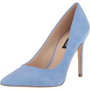 image:imageNine West Womens Fresh PumpLight Blue Suede