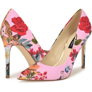 image:imageNine West Womens Fresh PumpPink Floral 686