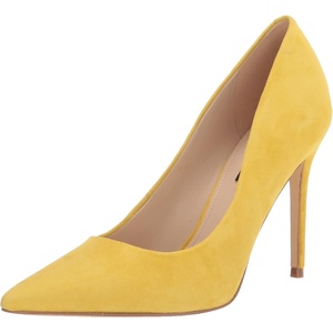 image:imageNine West Womens Fresh PumpYellow Suede